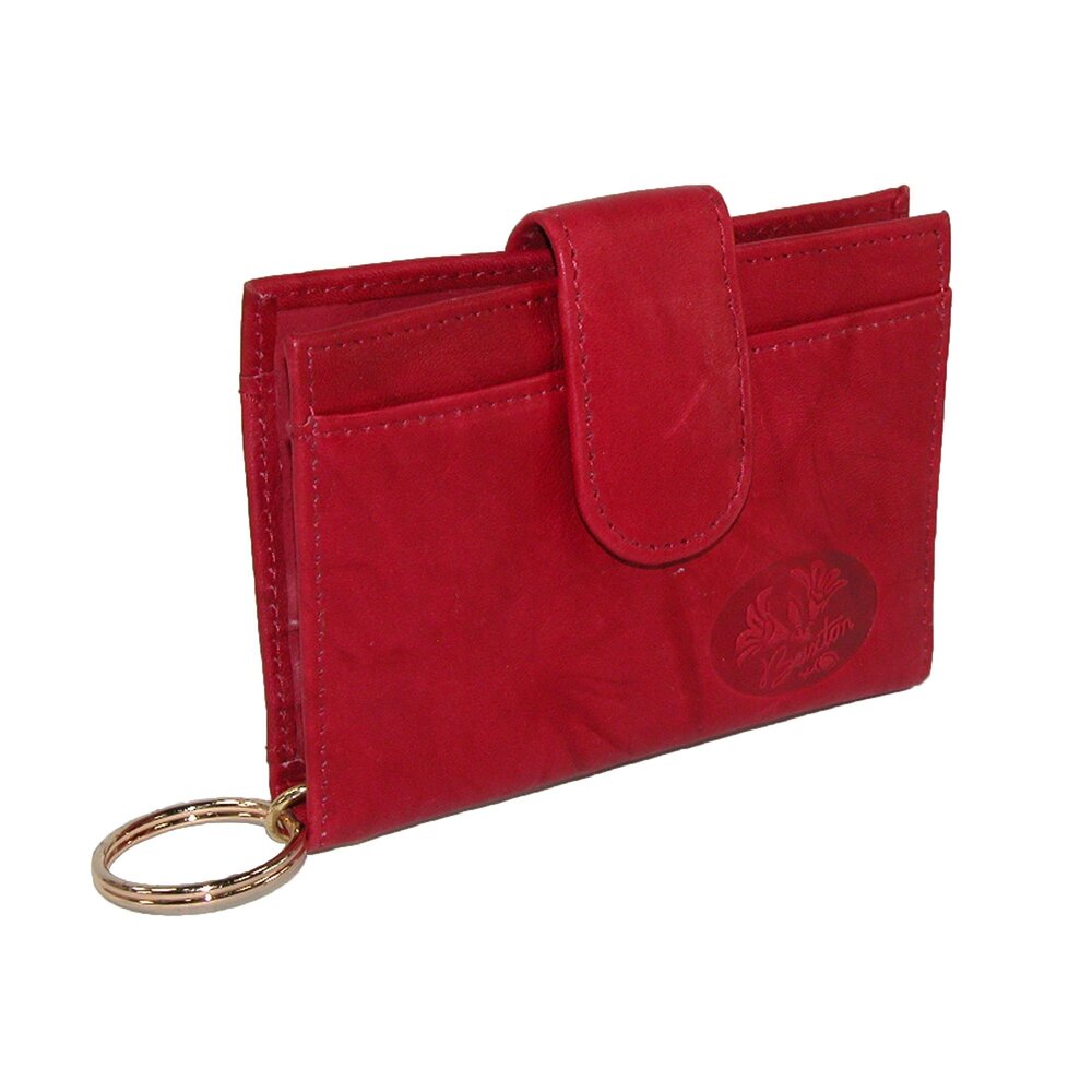 3329 Heiress Pik-Me-Up Tab Card Case, red